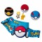 Set 6 piese Pokemon - 2 figurine, 3 bile si curea, Clip 'N' Go, Original