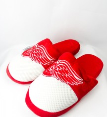 Detroit Red Wings papuci de bărbați Team Logo Staycation Slipper - L = 44-45 EU