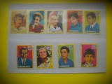HOPCT LOT NR 14 ACTORI SI ARTISTI CELEBRI- -9 ETICHETE VECHI CHIBRITURI-FILUMENIE-OLANDA