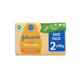 Cumpara ieftin Set 2 x sapun miere Johnsons Baby, 90g