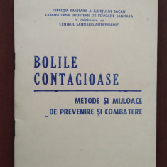 Bolile contagioase - metode și mijloace de prevenire și combatere - Bacău 1980
