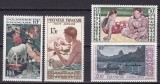 Polinezia 1958 pictura Gauguin MI 10-13 MNH