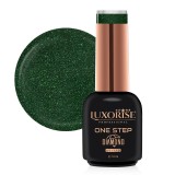 Cumpara ieftin Oja Semipermanenta One Step Diamond Emerald Diamond 10ml, LUXORISE