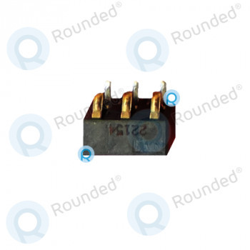 Conector baterie HTC, conector de &icirc;ncărcare Piesă de schimb neagră 22154