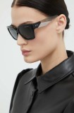 Armani Exchange ochelari de soare femei, culoarea negru