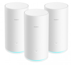 Router wireless Huawei WS5800-20 3 Pack Mesh Tri-Band WiFi 5 Alb foto