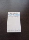 Cumpara ieftin Andre Neher-Exilul cuvantului.De la tacerea biblica la tacerea de la Auschwitz
