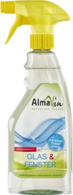 Solutie pentru Curatat Sticla si Geamuri Bio 500ml AlmaWin foto
