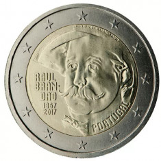 Portugalia 2 Euro 2017 (Raul Brandao) KM-873 UNC !!!