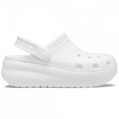 Saboți Classic Crocs Cutie Clog Kids Alb - White foto