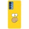 Husa compatibila cu Motorola Moto G100 model Homer Simson wall, Silicon, TPU, Viceversa