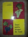 Soiuri pentru struguri de masa- V. Dvornic, L. Gheorghiu