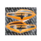 Set deflectoare handguarduri Can-Am BRP portocaliu cu negru