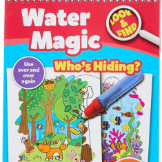 Water Magic: Carte de colorat Who's Hiding?