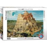 Puzzle Eurographics - Pieter Bruegel: The Tower of Babel, 1000 piese