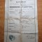document in limba maghiara - din anul 1878 - flancat cu timbru fiscal