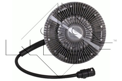 NRF 49023 Cupla, ventilator radiator foto