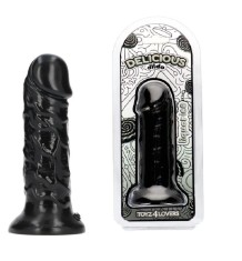 Dildo Realist Parfumat Tom, Aroma Lemn Dulce, PVC, Negru, 15 cm