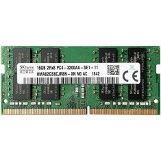 Memorie ram Laptop SK Hynix 16GB, DDR4, 2Rx8, PC4-3200AA, 3200Mhz, HMA82GS6CJR8N-XN, PC4-25600, CL22, Non-ECC, sodimm, 260 pini