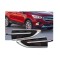 Bandou aripa Ford Kuga, 02.2016-, Escape, 02.2016-, Fata, partea Dreapta, cromat/negru, Aftermarket