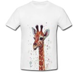 Cumpara ieftin Tricou &quot; Girafa pictura panza &quot;
