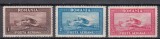 ROMANIA 1928 LP 80 a C. RAIU FILIGRAN VERTICAL SERIE SARNIERA