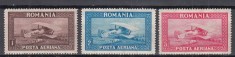 ROMANIA 1928 LP 80 a C. RAIU FILIGRAN VERTICAL SERIE SARNIERA