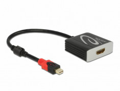 Adaptor Delock mini Display Port - HDMI Black foto
