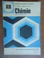 Chimie. Manual clasa a12a-C.D.Albu, I.Ionescu, St.Ilie foto