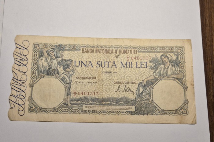 100000 lei 1946 Octombrie