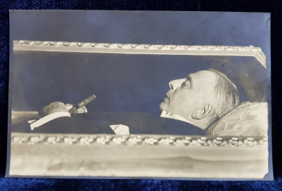 OCTAVIAN GOGA IN SICRIU , FOTOGRAFIE DE GUGGENBERGER MAIROVICH , BUCURESTI , TIP CARTE POSTALA , MONOCROMA , 1938 foto