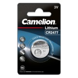 Baterie Camelion CR2477 litiu 3V 1000mAh, 24.5 x 7.7 mm