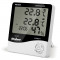 Statie meteo Rebel, masurare temperatura/umiditate, functie alarma, calendar, ceas