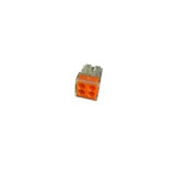 Clema rapida cu 4 poli pentru conductori rigizi, KV773-104, 20A 300V, 1.5-2.5mm2, CE Contact Electric