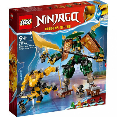 LEGO NINJAGO ROBOTII DIN ECHIPA NINJA A LUI LLOYD SI ARIN 71794 SuperHeroes ToysZone foto