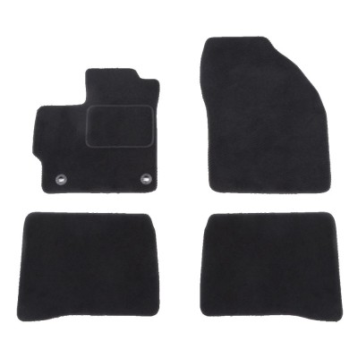Set covorase auto mocheta Velor TOYOTA PRIUS (XW20), 10.2003-05.2009, negru, foto