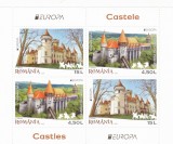 EUROPA 2017 ,CASTELE,BLOC TIP II ,2017,Lp.2142a, MNH ** ROMANIA., Istorie, Nestampilat