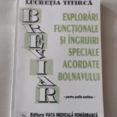 LUCRETIA TITIRCA - EXPLORARI FUNCTIONALE SI INGRIJIRI SPECIALE ACORDATE BOLNAV..