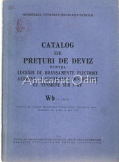 Catalog De Preturi De Deviz Wb - Ministerul Constructiilor Industriale foto
