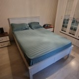 Vand pat cu somiera si saltea