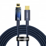 Baseus Explorer Series USB Tip C - Cablu Lightning 20W 2m Albastru (CATS000103)