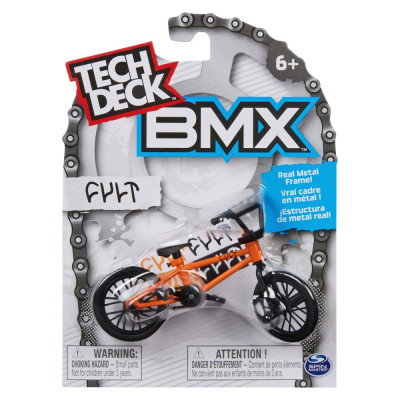 TECH DECK PACHET BICICLETA BMX FULT PORTOCALIU foto