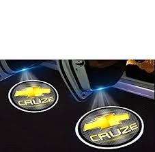 Set 2 Lampi Proiectoare Led Logo Universale Chevrolet CRUZE (cu baterii) foto