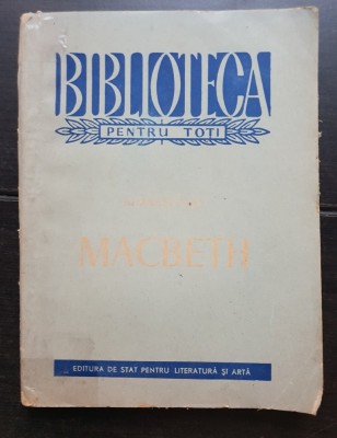 Macbeth - SHAKESPEARE foto