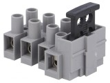 Regletă de conexiuni terminal cu şurub 250V 6,3A 0,5-2,5mm&sup2;