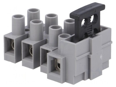 Regletă de conexiuni terminal cu şurub 250V 6,3A 0,5-2,5mm&amp;sup2; foto