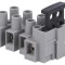 Regletă de conexiuni terminal cu şurub 250V 6,3A 0,5-2,5mm&sup2;