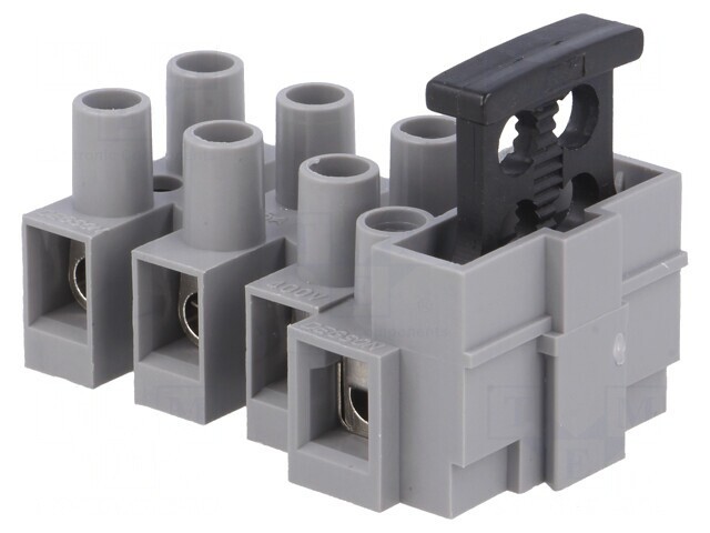 Regletă de conexiuni terminal cu şurub 250V 6,3A 0,5-2,5mm&sup2;