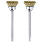 Dremel 26150536JA - Set perii din alama diametru 13 mm 2 bucati