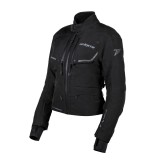 Cumpara ieftin Geaca (jacheta) motociclete femei Touring/Adventure Seventy All season model SD-JT47 Expedition culoare: negru - concept modular (geaca laminata; wate